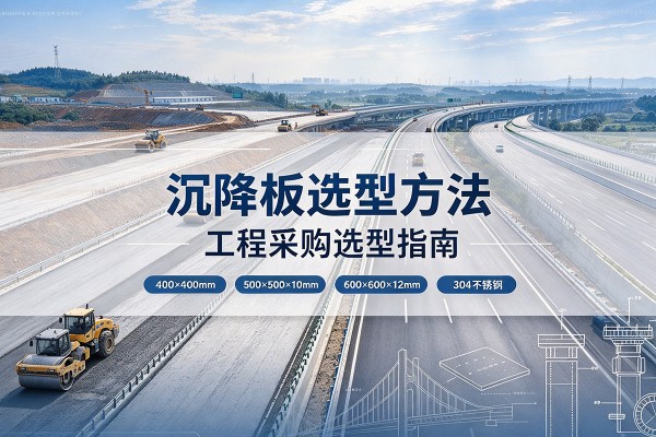 瑶海沉降板选择方法