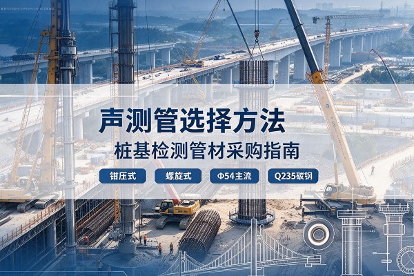 瑶海声测管选型标准